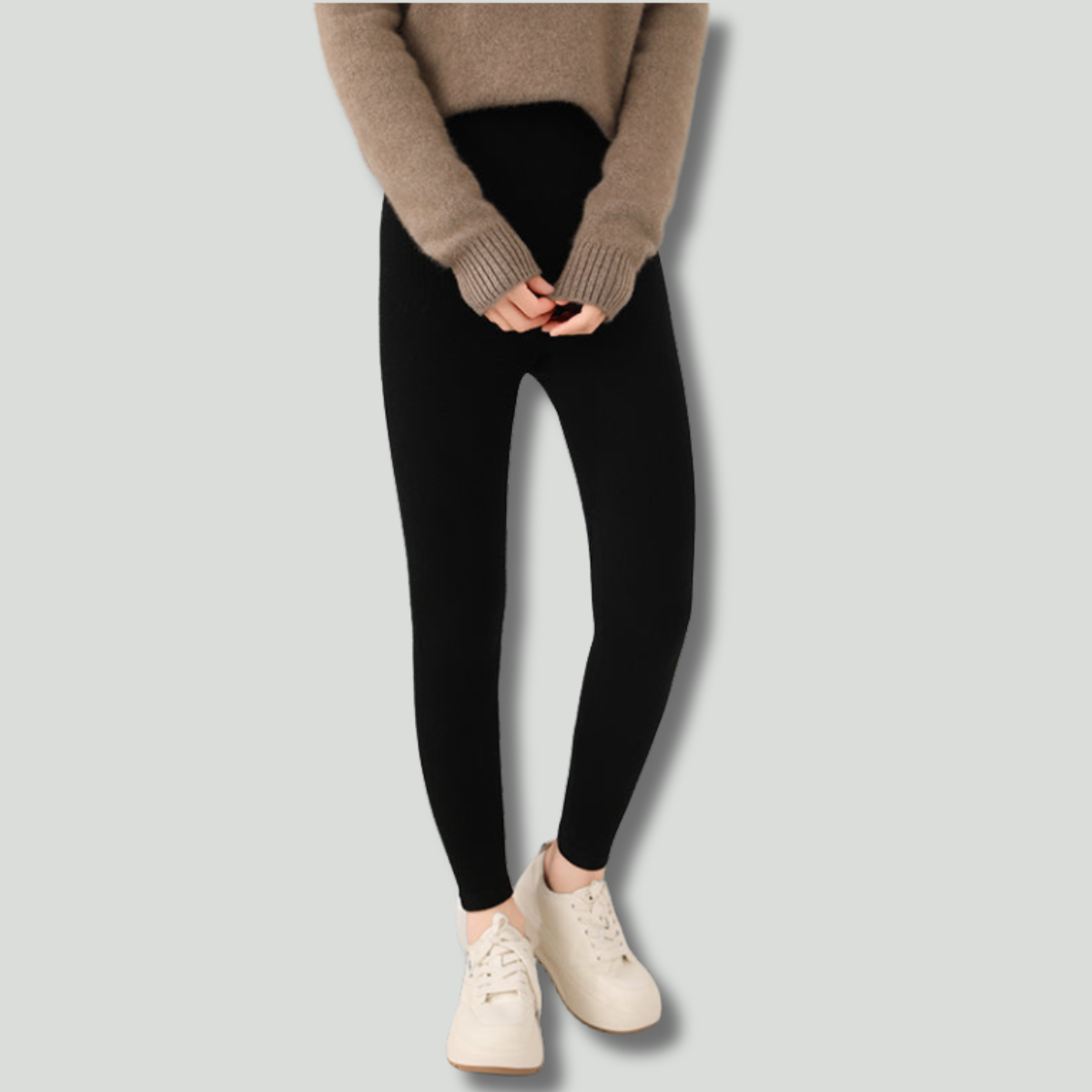 Bibi™ | Ribbade Ullleggings